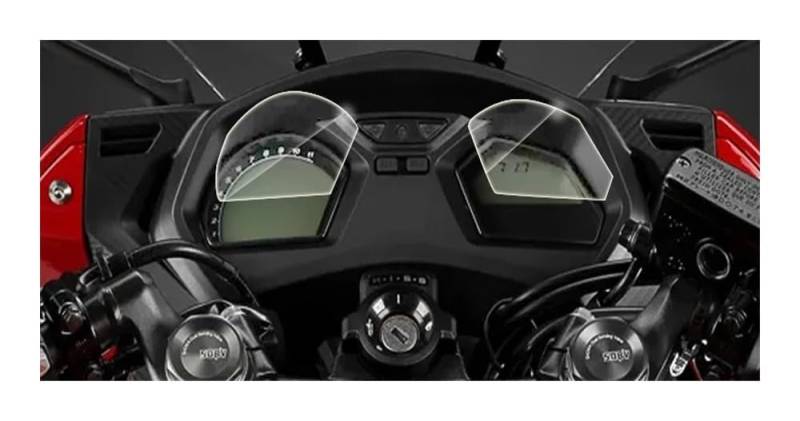 ZIPLJIEXCN Instrumententafel Membran Motorrad Motorrad Für h&ond&a CBRCB 650F CBR650F CB650F Motorrad Dashboard Dashboard Screen Protector Schutz Film TPU Film von ZIPLJIEXCN