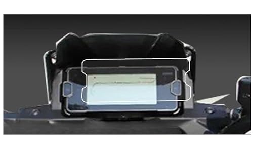 ZIPLJIEXCN Instrumententafel Membran Motorrad Motorrad Scratch Cluster Screen Dashboard Schutz Instrument Film Fit Für h&ond&a NC750X NC 750 X NC750 X 2021 2022 2023 von ZIPLJIEXCN