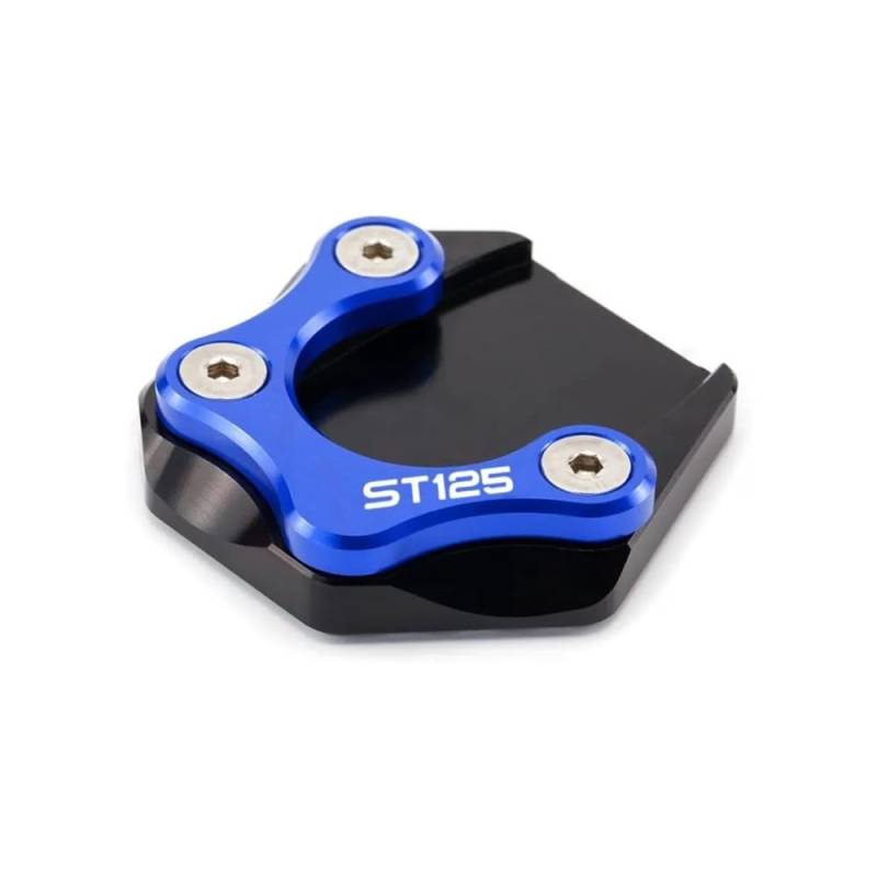 ZIPLJIEXCN Motorrad Seitenständer Unterstützung 2024 FÜR h&ond&a DAX125 ST125 2022-2023 DAX 125 Motorrad Seite Stehen Fuß Enlarger Platte Pad Ständer Unterstützung Pad Shell Abdeckung von ZIPLJIEXCN