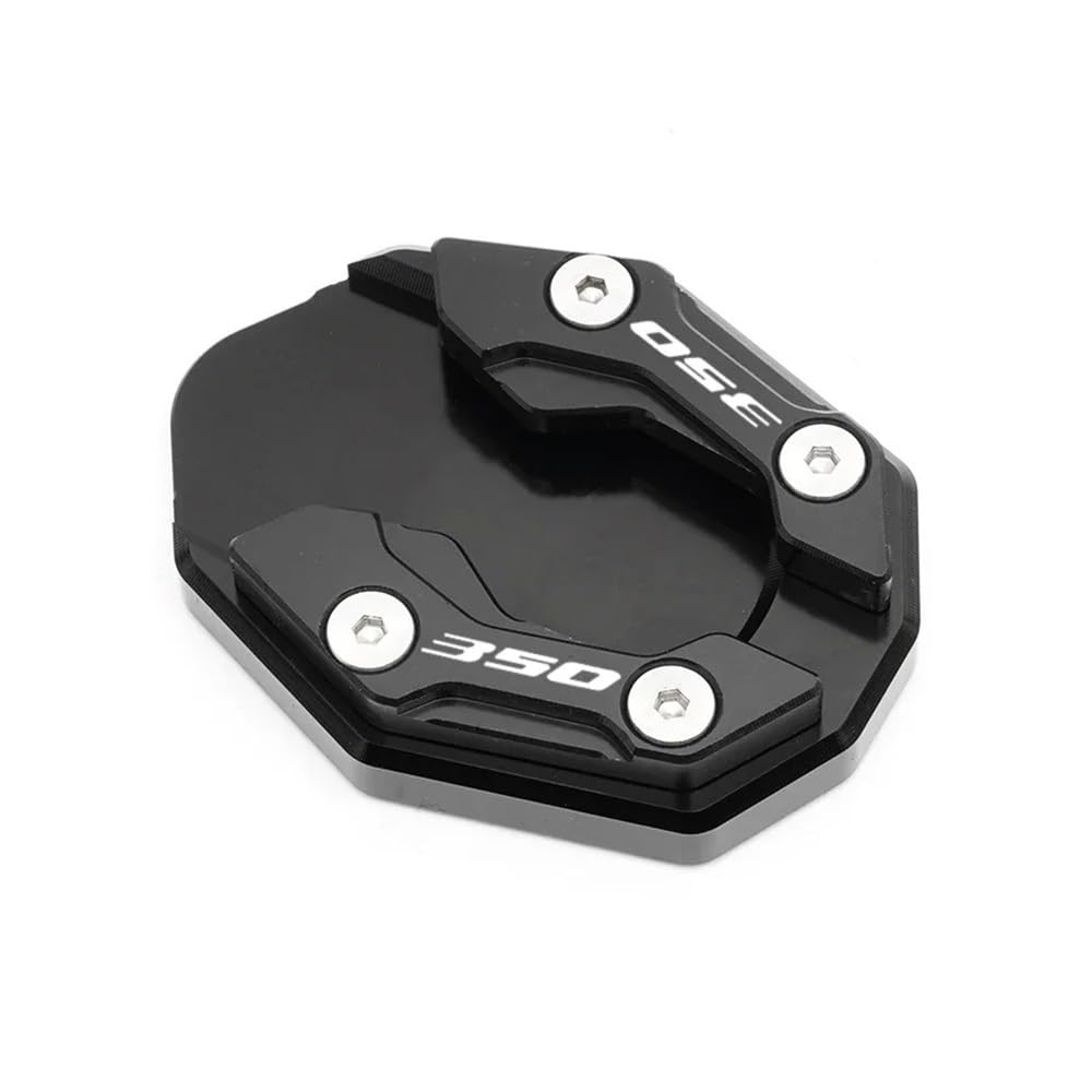 ZIPLJIEXCN Motorrad Seitenständer Unterstützung 5 Farben Mit Logo Motorrad Seite Stehen Vergrößerungs Pad Ständer Unterstützung Fit Für h&ond&a NSS350 Forza350 Fo&RZA 350 NSS ADV350 von ZIPLJIEXCN