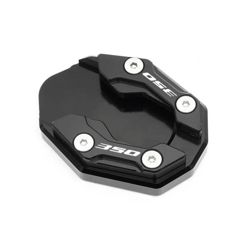 ZIPLJIEXCN Motorrad Seitenständer Unterstützung 5 Farben Mit Logo Motorrad Seite Stehen Vergrößerungs Pad Ständer Unterstützung Fit Für h&ond&a NSS350 Forza350 Fo&RZA 350 NSS ADV350 von ZIPLJIEXCN