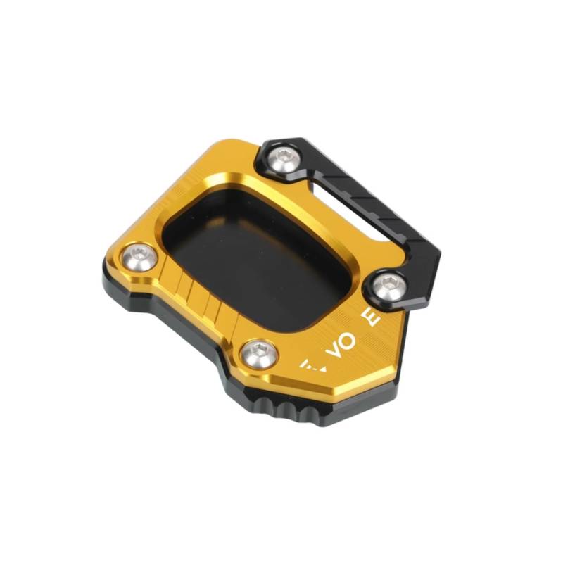 ZIPLJIEXCN Motorrad Seitenständer Unterstützung Für 525DSX Motorrad Vergrößern Ständer Seite Stehen Verlängerung Pad Fuß Unterstützung Platte 525DSX DS 525 DS525 DS/DSX 525 von ZIPLJIEXCN