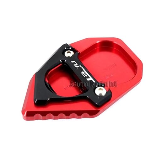 ZIPLJIEXCN Motorrad Seitenständer Unterstützung Für B&M&W RNINET R NINET Rnine TR Neun T 2017-2021 Motorrad CNC Kickstand Fuß Seite Stehen Verlängerung Pad Unterstützung Platte Mit Logo von ZIPLJIEXCN