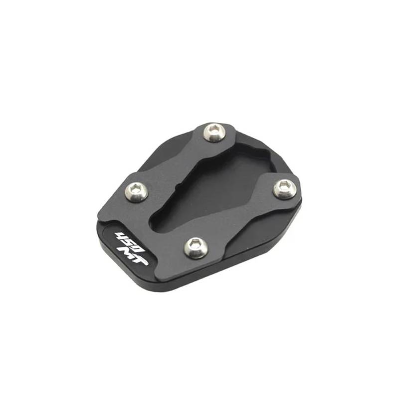 ZIPLJIEXCN Motorrad Seitenständer Unterstützung Für CF&Moto 450MT MT450 2024 Motorrad Zubehör CNC Fuß Seite Stehen Enlarger Erweiterung Unterstützung Pad CF 450 MT Fuß Unterstützung Pad von ZIPLJIEXCN