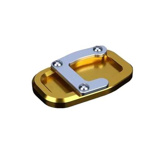 ZIPLJIEXCN Motorrad Seitenständer Unterstützung Für Du&Cati Desert X 2022–2023 Motorcycle CNC Kickstand Foot Side Stand Extension Pad Support Plate Enlarge Stand von ZIPLJIEXCN