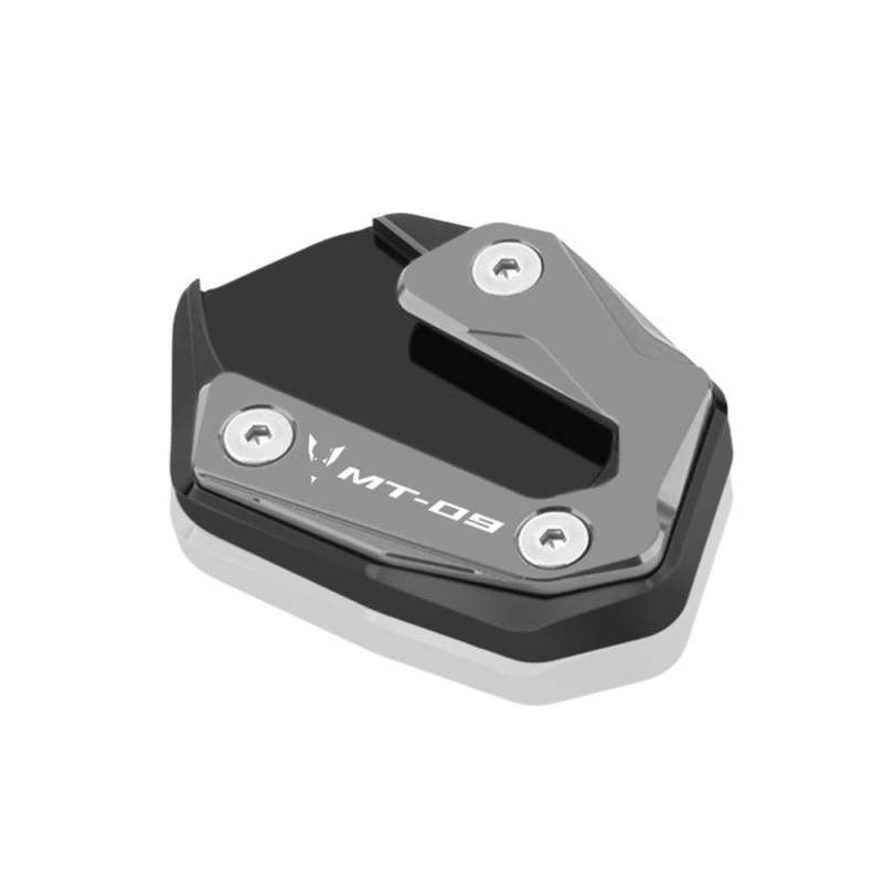 ZIPLJIEXCN Motorrad Seitenständer Unterstützung MT07 MT09 Motorrad CNC Fuß Seite Ständer Ständer Verlängerung Anti-Slip Unterstützung Pad Für YAM&AHA MT-07 2014-2023 MT-09 2020-2023 von ZIPLJIEXCN