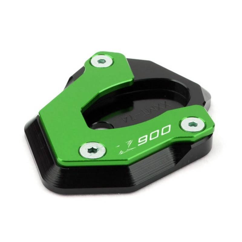 ZIPLJIEXCN Motorrad Seitenständer Unterstützung Motorrad CNC Kickstand Fuß Seitenständer Verlängerung Pad Stützplatte Für Z650 Z900 Z900RS Z 650 900 2017-2023 von ZIPLJIEXCN