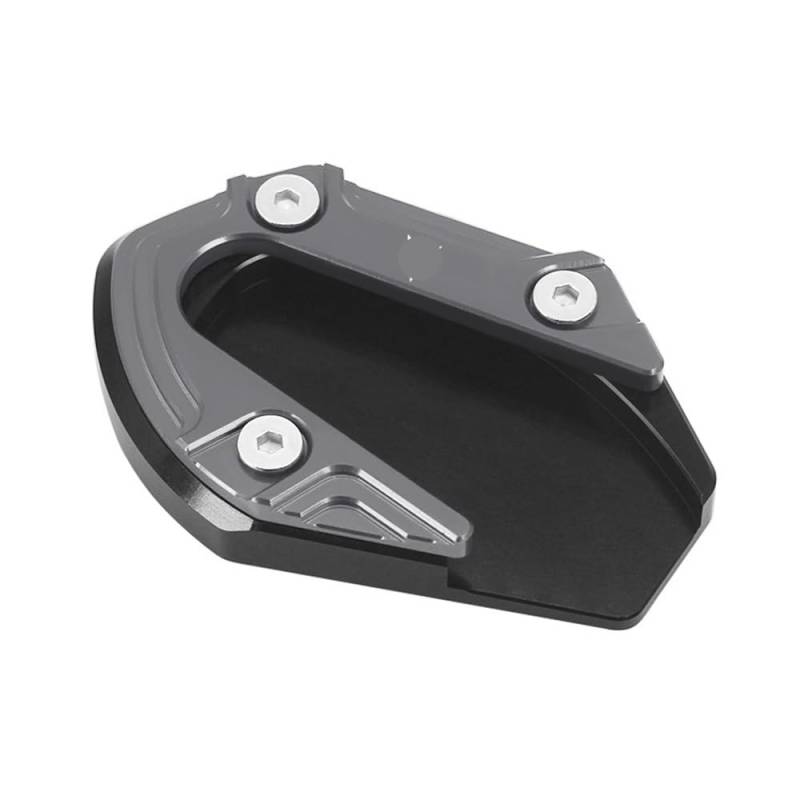 ZIPLJIEXCN Motorrad Seitenständer Unterstützung Motorrad Fuß Seite Ständer Ständer Verlängerung Anti-Slip Unterstützung Fuß Pad Für YAM&AHA MT-03 MT-25 YZF-R3 YZF-25 2014-2023 von ZIPLJIEXCN