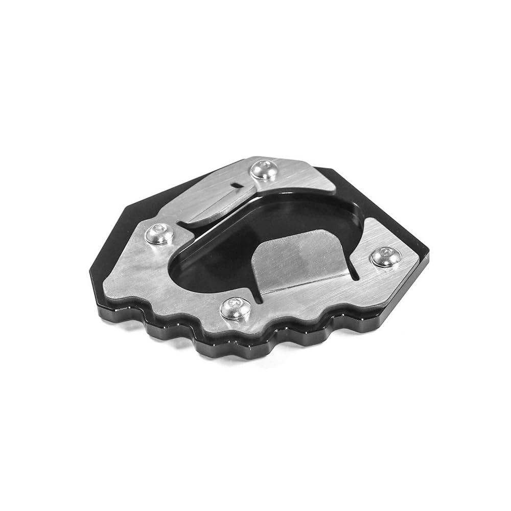 ZIPLJIEXCN Motorrad Seitenständer Unterstützung Motorrad Seite Stehen Vergrößern Erweiterung Für Tig&er 1200 1200 2022- Zubehör Ständer Fuß Pad Unterstützung Edelstahl von ZIPLJIEXCN