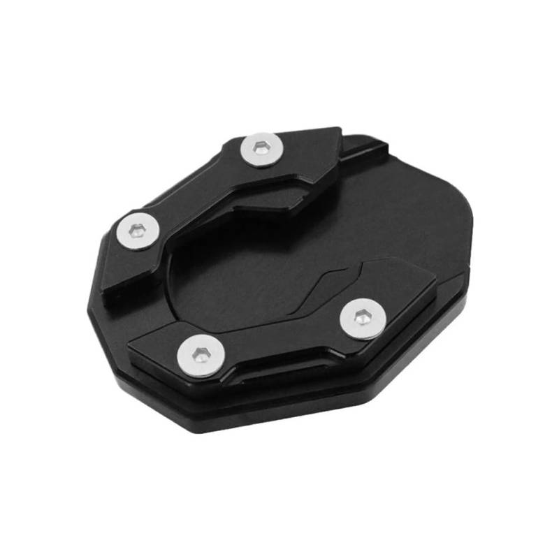 ZIPLJIEXCN Motorrad Seitenständer Unterstützung Motorrad Ständer Extender Seite Stehen Fuß Pad Für YAM&AHA NMAX155 XMAX300 Motorrad Verlängerung Unterstützung Platte Anti-Skid-Pad von ZIPLJIEXCN