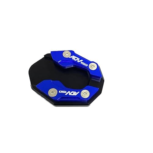 ZIPLJIEXCN Motorrad Seitenständer Unterstützung Motorrad Ständer Fuß Seite Stehen Verlängerung Pad Unterstützung Platte Vergrößern Für h&ond&a ADV150 ADV350 2020-2023 2022 von ZIPLJIEXCN