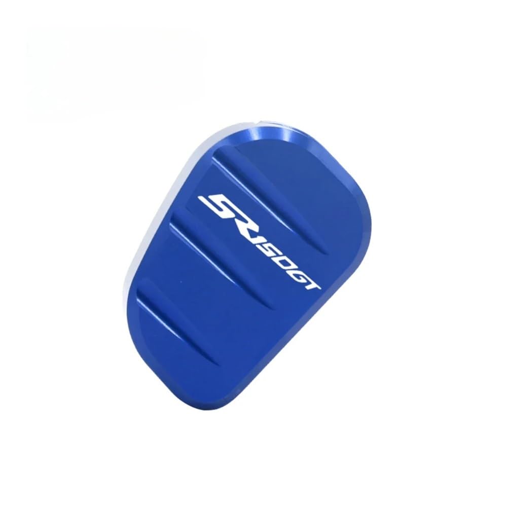 ZIPLJIEXCN Motorrad Seitenständer Unterstützung Motorrad Ständer Pad Anti-Slip Tempel Platte Basis Seite Stehen Grip Unterstützung Fuß Pad Basis FÜR SR125GT SR1 125 von ZIPLJIEXCN