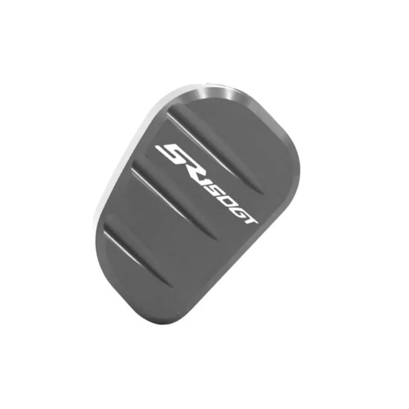 ZIPLJIEXCN Motorrad Seitenständer Unterstützung Motorrad Ständer Pad Anti-Slip Tempel Platte Basis Seite Stehen Grip Unterstützung Fuß Pad Basis FÜR SR125GT SR1 125 von ZIPLJIEXCN