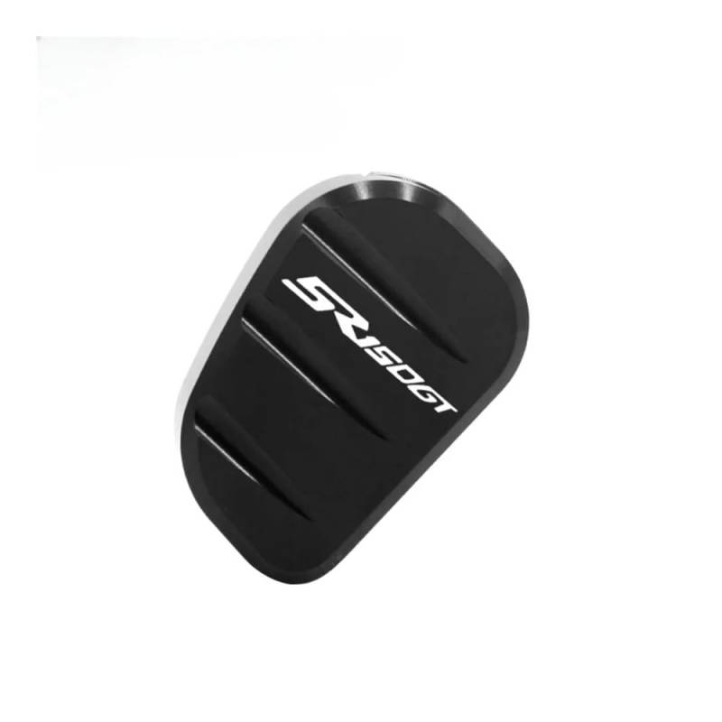 ZIPLJIEXCN Motorrad Seitenständer Unterstützung Motorrad Ständer Pad Anti-Slip Tempel Platte Basis Seite Stehen Grip Unterstützung Fuß Pad Basis FÜR SR125GT SR1 125 von ZIPLJIEXCN