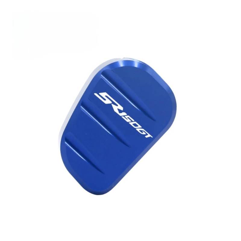 ZIPLJIEXCN Motorrad Seitenständer Unterstützung Motorrad Ständer Pad Anti-Slip Tempel Platte Basis Seite Stehen Grip Unterstützung Fuß Pad Basis FÜR SR125GT SR1 125 von ZIPLJIEXCN