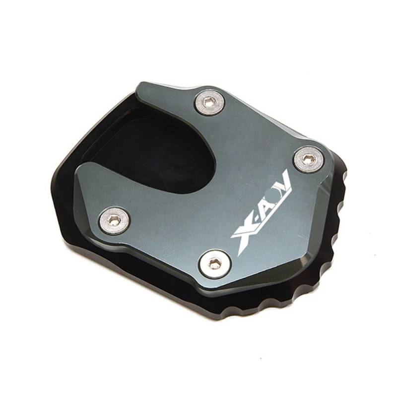 ZIPLJIEXCN Motorrad Seitenständer Unterstützung Motorrad Zubehör Für h&ond&a X-ADV 750 2021 2022 2023 CNC Ventil Kappe Ständer Pad Fuß Seite Stehen Verlängerung XADV750 XADV 750 von ZIPLJIEXCN