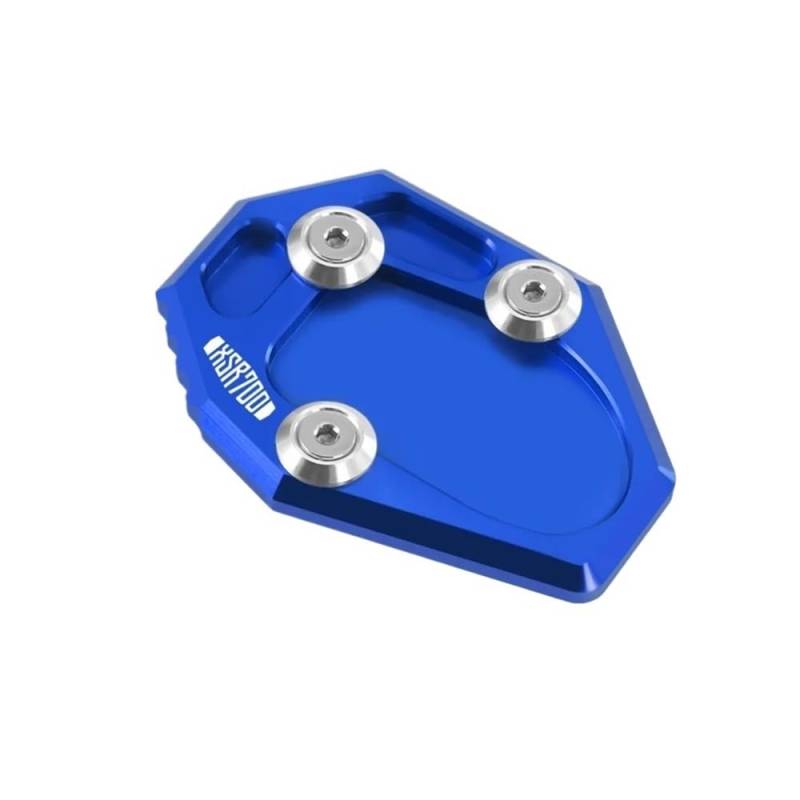 ZIPLJIEXCN Motorrad Seitenständer Unterstützung Motorrad Zubehör Ständer Seite Stehen Verlängerung Enlarger Platte Pad Für YAM&AHA XSR700 FZ6S FZ6R XSR 700 FZ6 R/S Xsr700 von ZIPLJIEXCN