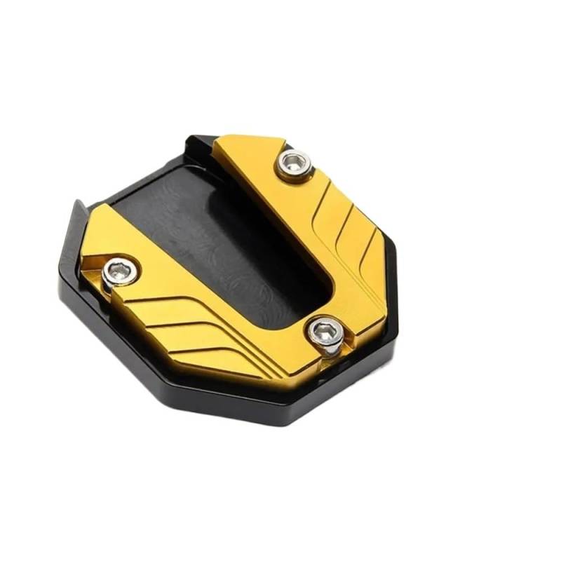 ZIPLJIEXCN Motorrad Seitenständer Unterstützung Roller Motorrad Fahrrad Ständer Extender Fuß Seite Stehen Verlängerung Pad Unterstützung Platte Anti-Skid Vergrößerte Basis von ZIPLJIEXCN