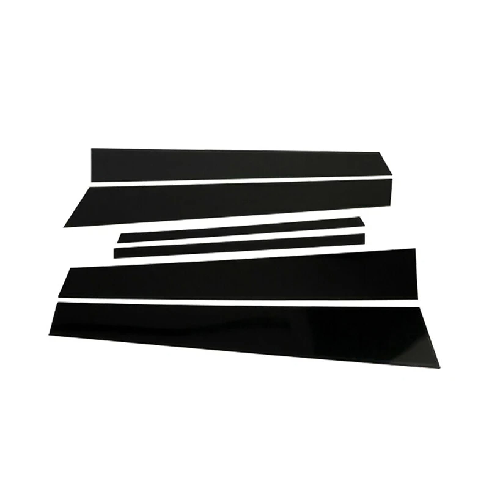 6 Stück PC-Fensterdekorationsstreifen, Aufkleber für Honda Accord 2008–2012, Auto-Säule, Pfosten, Fenster, Zierleiste, Zier-Aufkleber 6 Stück PC-Fensterdekorationsstreifen, Aufkleber für Honda Accord 2008–2012, Auto-Säule, Pfosten, Fenster, Zierleiste, Zier-Aufkleber von ZIROXI