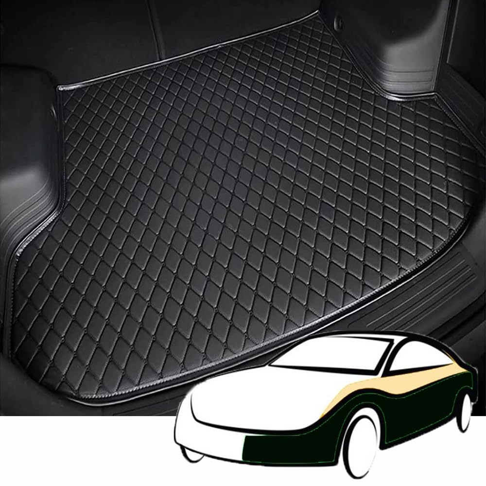 ZIROXI Auto Kofferraummatten Kofferraumwanne für Suzuki Ignis 2017 2018 2019 2020 2021 2022 2023 2024 Leder Kofferraum Schutzmatte Custom Trunk Mat ZubehöR,Blackstyle ZIROXI Auto Kofferraummatten Kofferraumwanne für Suzuki Ignis 2017 2018 2019 2020 2021 2022 2023 2024 Leder Kofferraum Schutzmatte Custom Trunk Mat ZubehöR,Blackstyle von ZIROXI