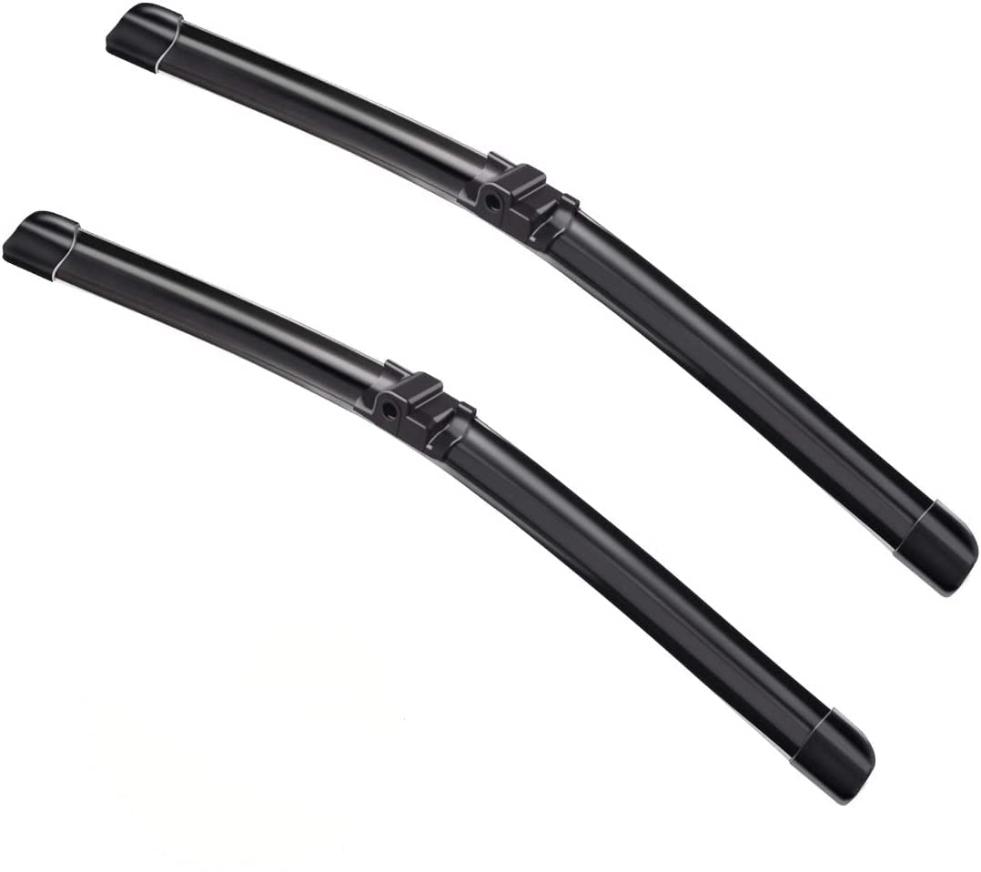 2 Fabrik-Wischerblätter Ersatz für Mercedes Benz W211 W212 E Klasse SL-Klasse C219 CLS Klasse Original Ausstattung Ersatz Scheibenwischer Set - 66 cm/66 cm (2 Stück) von ZIXMMO
