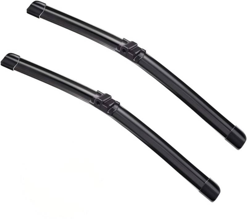 2 Fabrik-Wischerblätter Ersatz für Mercedes Benz W211 W212 E Klasse SL-Klasse C219 CLS Klasse Original Ausstattung Ersatz Scheibenwischer Set - 66 cm/66 cm (2 Stück) von ZIXMMO