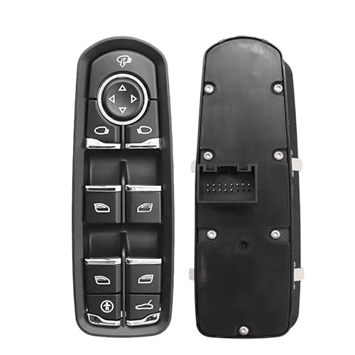 7PP959858AEDML 7PP959858RDML 7PP959858MDML Vorne Links Fensterheber Schalter Taste/Fit for Porsche Cayenne Macan Panamera 2011-2017(7PP959858MDML) von ZIxmix