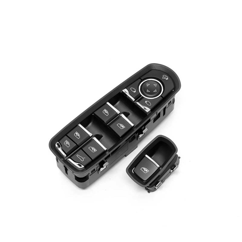 Auto Electric Power Fenster Panel Master Control Schalter Taste/Fit for Porsche Panamera Cayenne Macan 2011-2016(Model D) von ZIxmix