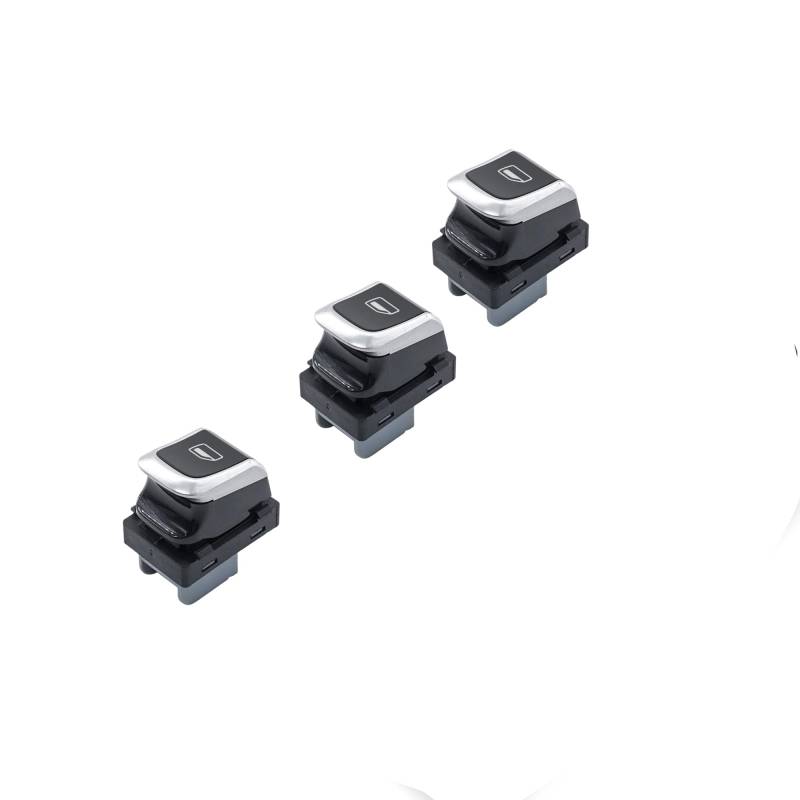 Auto Master Fenster Elektrische Steuerung Schalter Taste/Fit for AUDI A4 S4 Q5 B8 Allroad 8KD959855A 8KD959851A 8K0959851F(3 PCS Switch Buttons) von ZIxmix