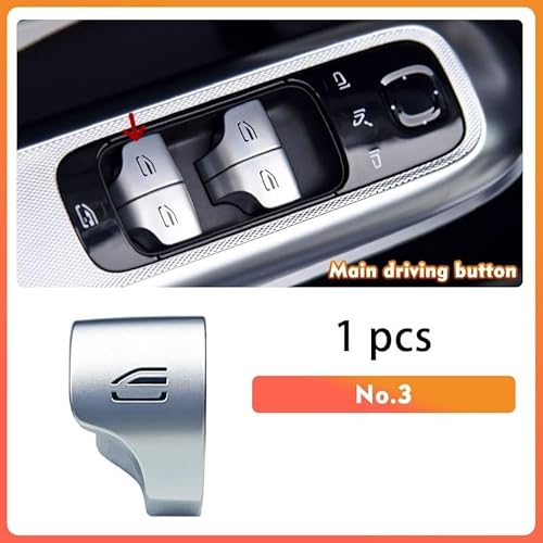 /Fit for Mercedes W206 W254 W214 Auto Power Fenster Schalter Taste Abdeckung Kappe for Benz CE GLC Klasse Coupe C200 e260 GLC300 2069008815(No.13) von ZIxmix