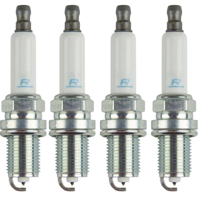 ZIxmix 4 Stück 1675 PFR7S8EG 06H905601A Laser Platinum Zündkerze kompatibel mit Au-di A3 A4 A5 A6 Q5 R8 S5 TT VW J-etta G-olf Pass-at Ti-guan Spark Plug Compatible von ZIxmix