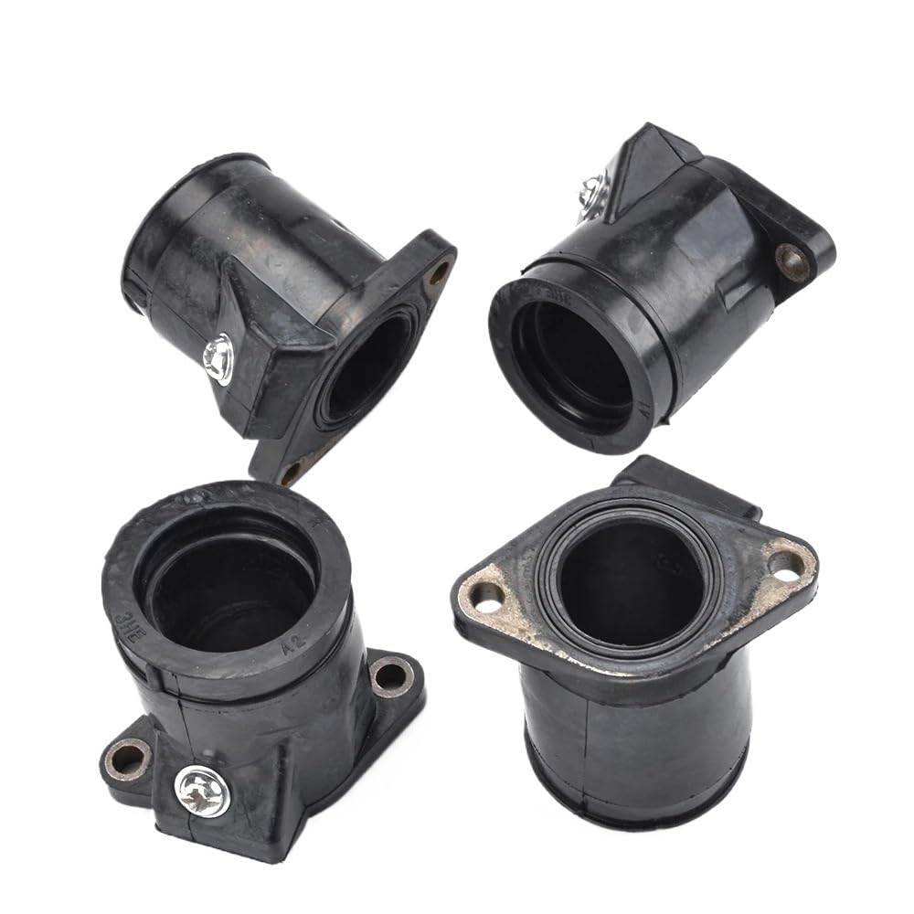 FZR600 Motorrad Vergaser Ansaugkrümmer Set Ersatz kompatibel mit 3HE-13596-00 3HE-13586-00 4 Stück FZR600 Motorrad Vergaser Ansaugkrümmer Set Ersatz kompatibel mit 3HE-13596-00 3HE-13586-00 4 Stück von ZJNWTVUH