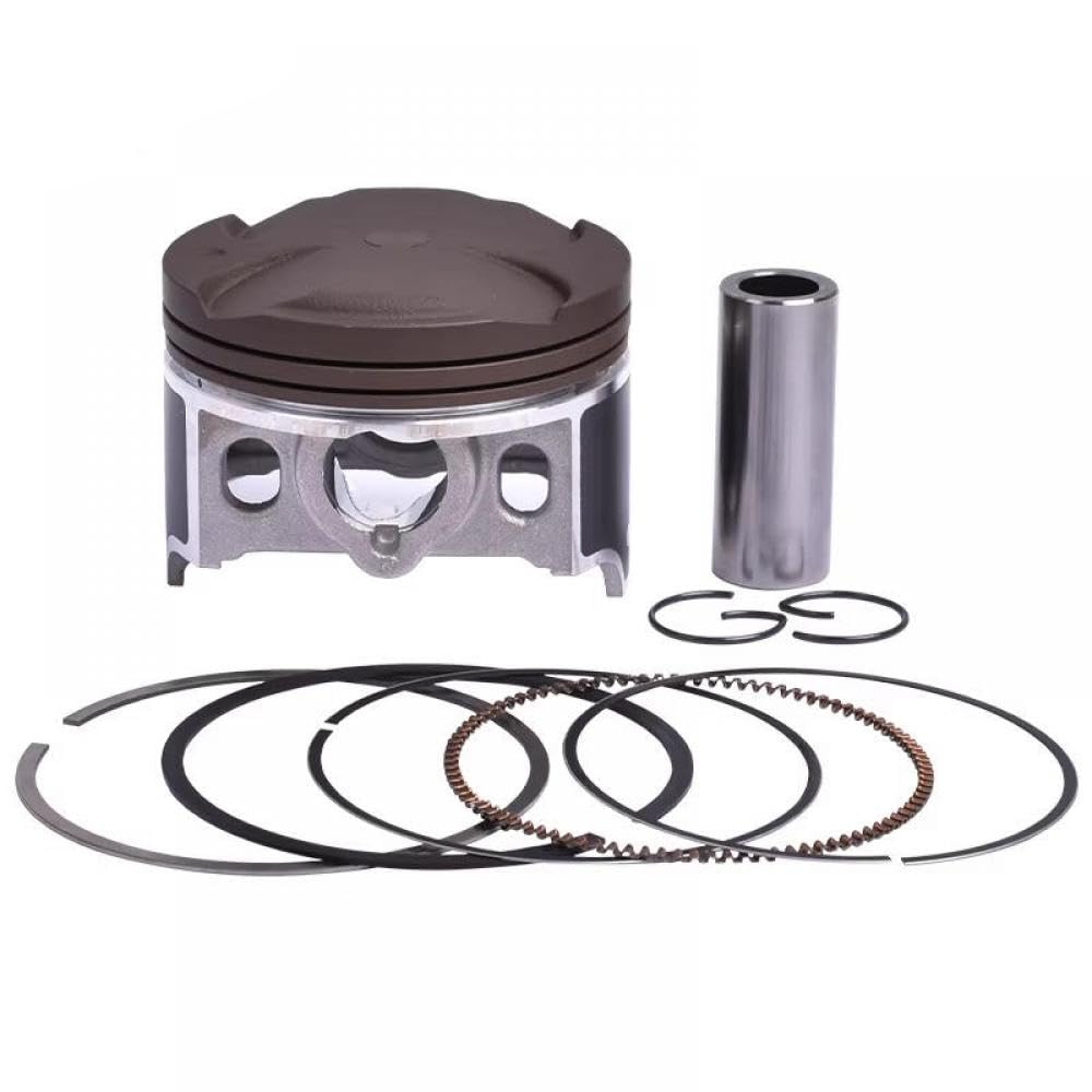 Kompatibel mit 250R EX250 2008 bis 2012 300 EX300 2013 bis 2017 300 ABS 250 R 62mm Kolben und Kolbenring Kit(2set) von ZJNWTVUH