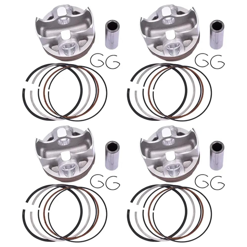 Kompatibel mit CBR600RR 2003 2004 2005 Modell 13101-mee-000 67 mm 67,25 mm 67,5 mm Kolben- und Ring-Kit-Set von 4(4x 0.25 Piston Ring) von ZJNWTVUH