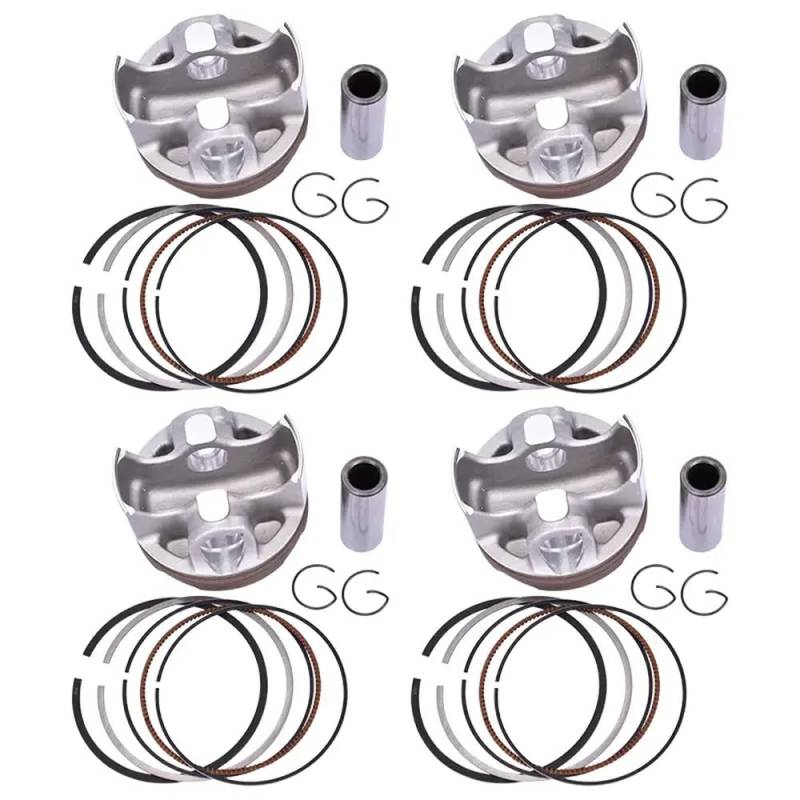 Kompatibel mit CBR600RR 2003 2004 2005 Modell 13101-mee-000 67 mm 67,25 mm 67,5 mm Kolben- und Ring-Kit-Set von 4(4x 0.25 Piston Ring) von ZJNWTVUH