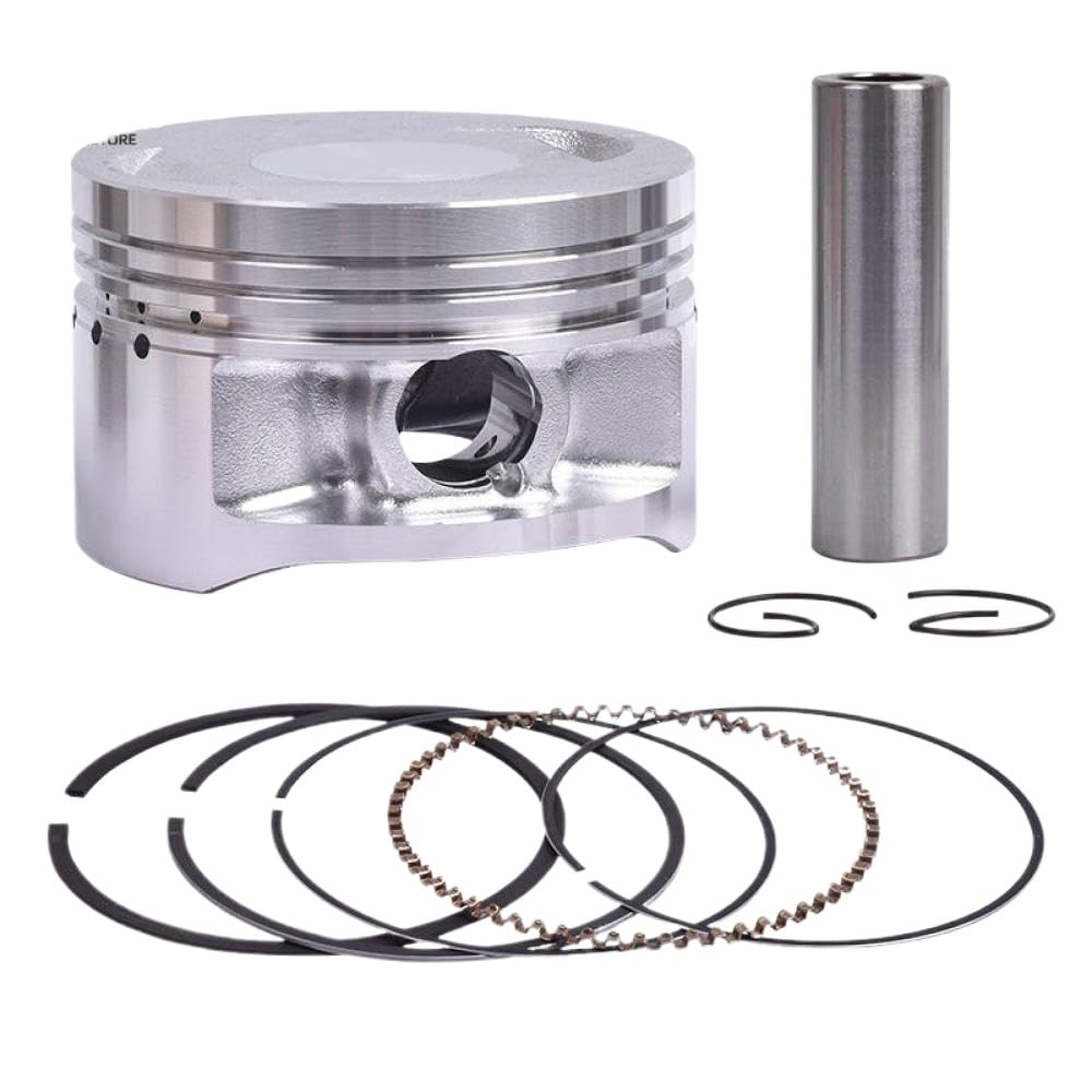 Kompatibel mit YFM350 Bruin 350 Big Bear 350 4WD 2WD 350 Wolverine 350 83 mm Standard -Motorradkolben- und Ring -Kits(2set) von ZJNWTVUH
