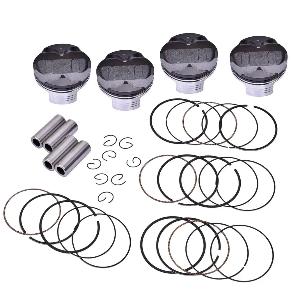 Kompatible Modelle 3AC 1000 2008 2009 3AC CBR1000 2011-2013 76 mm 76,25 76.5 Standard-Motorradmotorkolben Ringe Set(STD piston and ring) von ZJNWTVUH