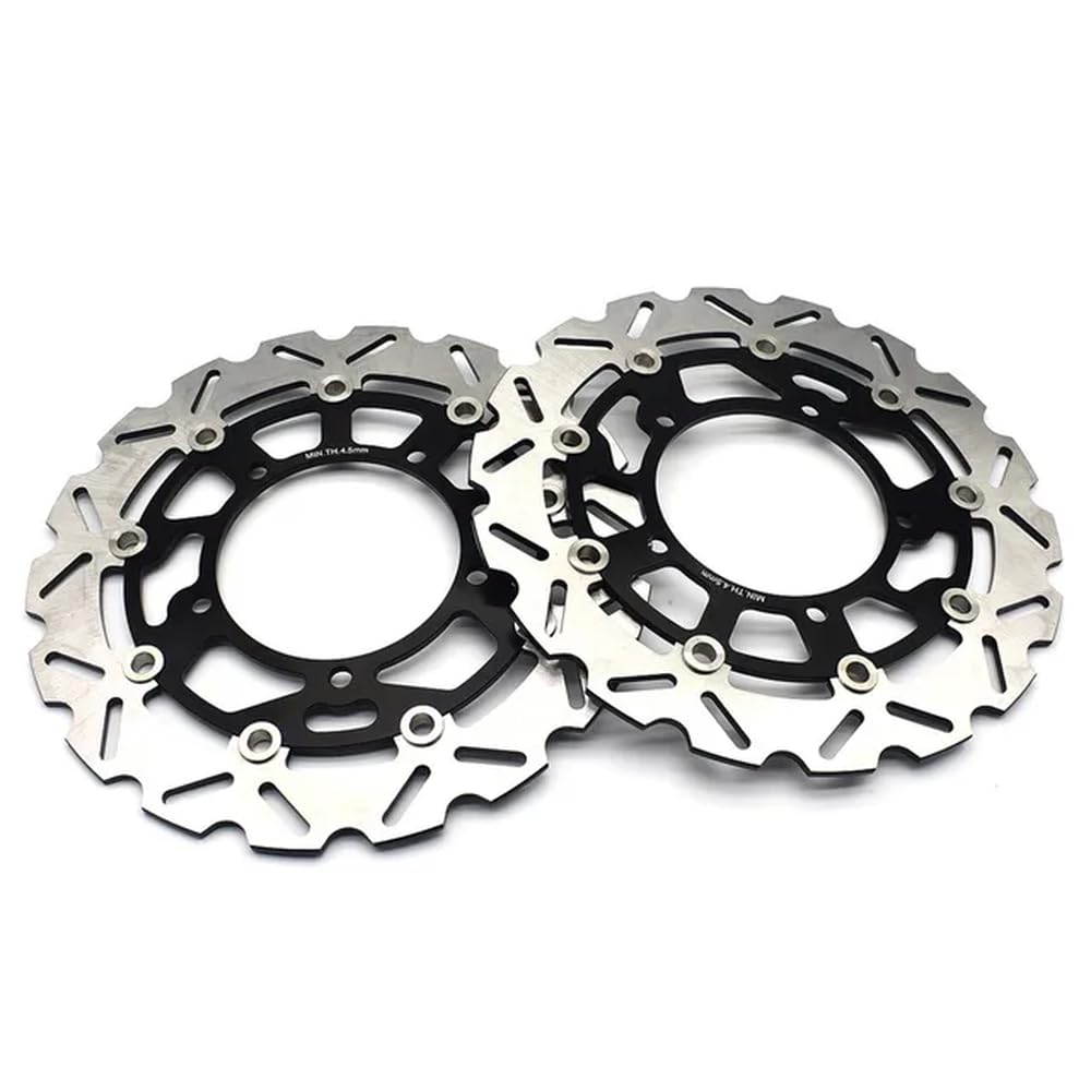 Vorderer Bremsscheibenrotor, kompatibel mit GSX650 ABS Non ABS 2008–2015 GSX1250 2010–2016 GSX-S 750 2018–2021 GSXS 750 GSXS750 Vorderer Bremsscheibenrotor, kompatibel mit GSX650 ABS Non ABS 2008–2015 GSX1250 2010–2016 GSX-S 750 2018–2021 GSXS 750 GSXS750 von ZJNWTVUH