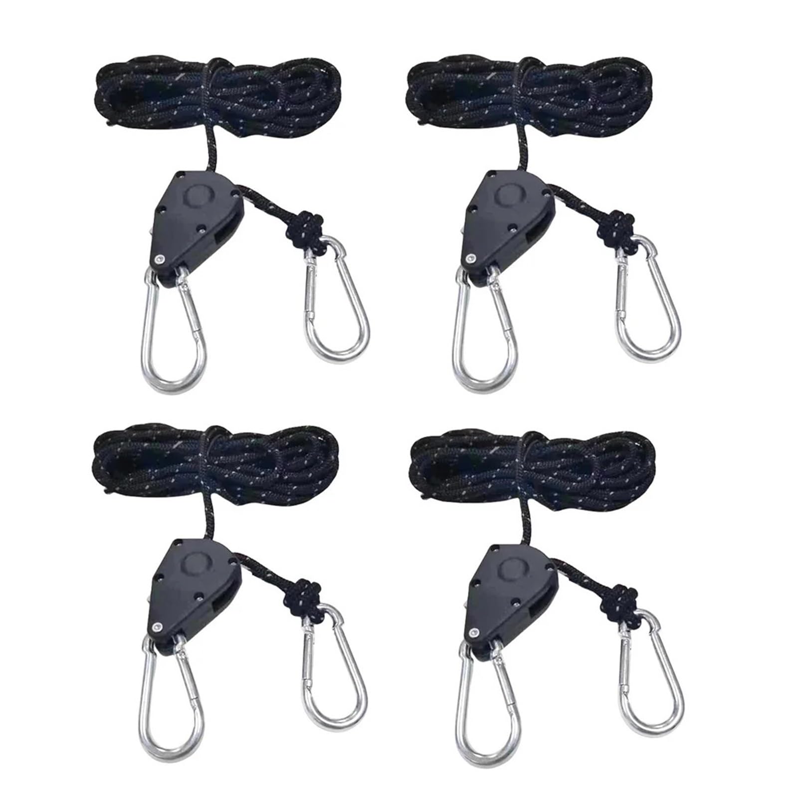 4-teiliges verstellbares Schlüsselband for Aufhängen for Camping-Markisenzelt-Ventilator, Pflanzenlampe, Flaschenzugseile, Flaschenzug-Hebeflaschenzug-Haken für Sonnensegel 4-teiliges verstellbares Schlüsselband for Aufhängen for Camping-Markisenzelt-Ventilator, Pflanzenlampe, Flaschenzugseile, Flaschenzug-Hebeflaschenzug-Haken für Sonnensegel von ZJPOJph