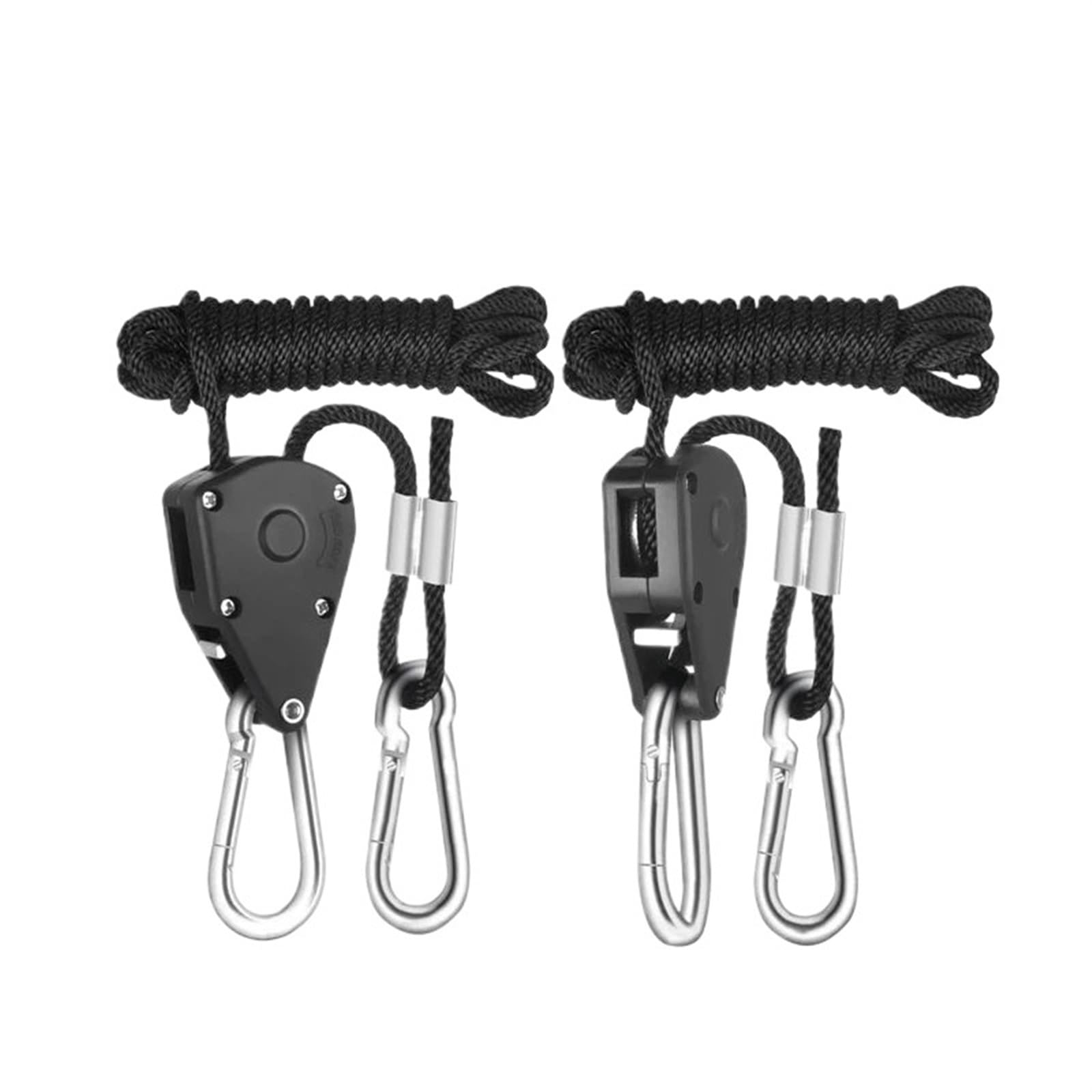Einstellbare Heavy Duty Seil Aufhänger Ratschen Anlage Beleuchtung Vorrichtung for Aufhänger Wachsen Lichter 75lbs Gewicht Kapazität für Sonnensegel(Aluminum Sleeve 2pc) von ZJPOJph