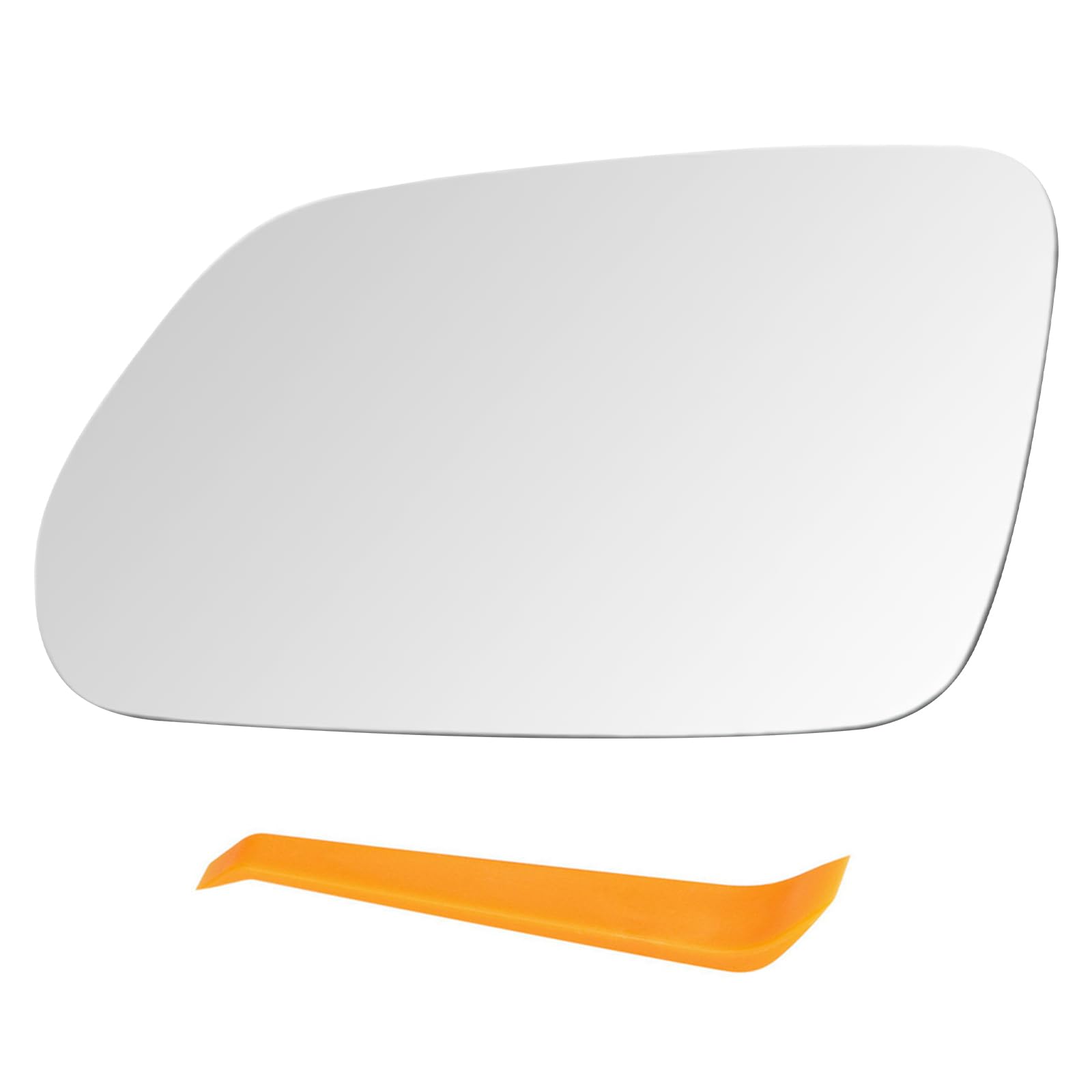 ZJRung Spiegelglas Ersatz für Oktavia Umkehrlinse Rückfahrglas Spiegel Außenspiegel Verstellbar Geeignet (Links) von ZJRung