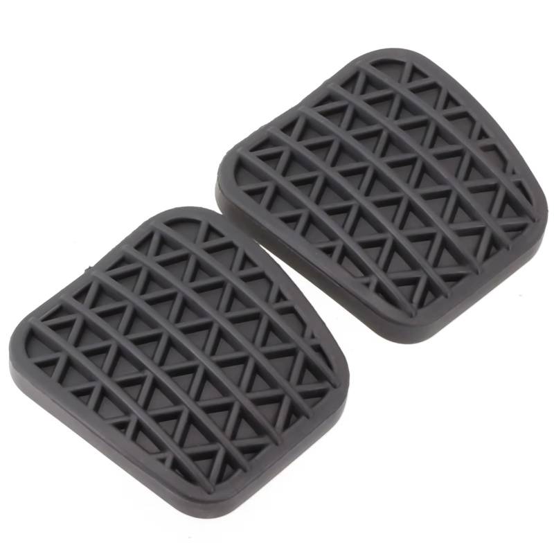 Auto Bremspedal 2 Stücke Auto Bremse Kupplung Pedal Pad 90498309 Gummi Bremse Kupplung Pedal Pad Für Vauxhall Für Astra GH Für ZAFIRA AB Car Pedals Cover von ZJYZYQ