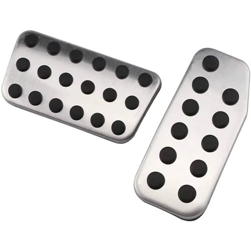 Auto Bremspedal 2X Autopedale Gas Bremse Kupplung Gaspedal Pad Platte Abdeckung AT Für CITY 2013-2020 Für Vezel Für HRV Für HR-V 2015-2020 Car Pedals Cover von ZJYZYQ