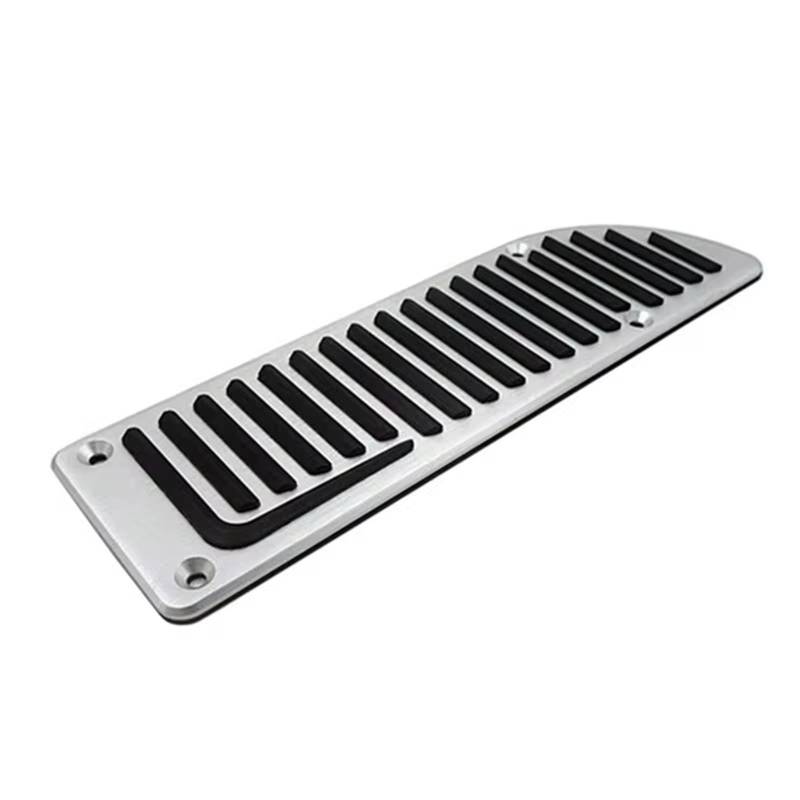 Auto Bremspedal Auto-Aluminium-Gasbremspedal-Beschleuniger-Rutschfeste Pedalauflageabdeckung Für Volvo Für S60 Für S80L Für XC60 Für S60L Für V60 2019 2018 2017 Car Pedals Cover(A) von ZJYZYQ