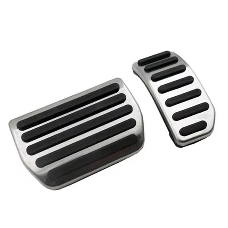 Auto Bremspedal Auto-Aluminium-Gasbremspedal-Beschleuniger-Rutschfeste Pedalauflageabdeckung Für Volvo Für S60 Für S80L Für XC60 Für S60L Für V60 2019 2018 2017 Car Pedals Cover(B) von ZJYZYQ