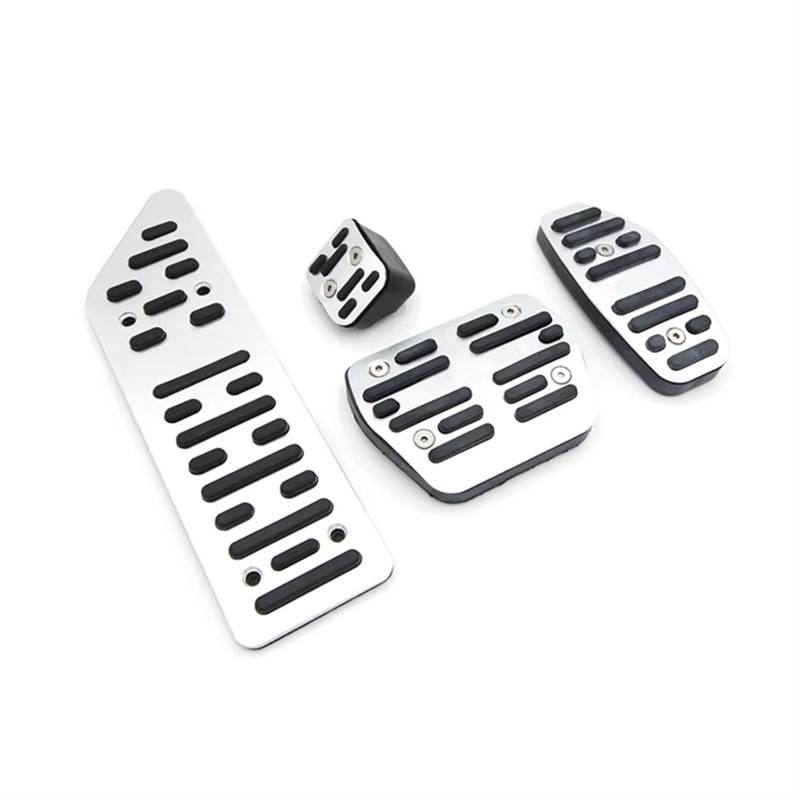Auto Bremspedal Gaspedal-Gummiabdeckungen Für Autokupplung Bremse Und Gaspedal Auto-Gaspedal Für Nissan Für X-TRAIL 2014 2015 2016 2017 2018 Car Pedals Cover von ZJYZYQ