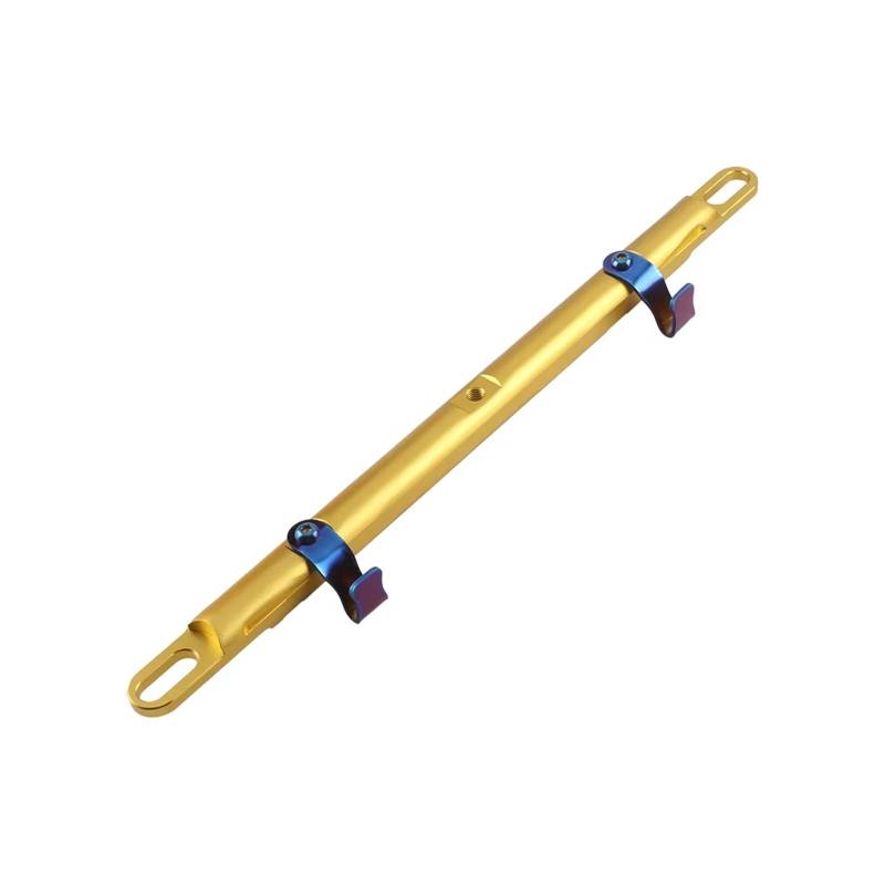 GPS Navigation Motorradhalterung Für C400GT Modifikation Multifunktions Balance Bar Navigation Telefonhalterung Erweiterung Querträger Zubehör(Gold) von ZJYZYQ