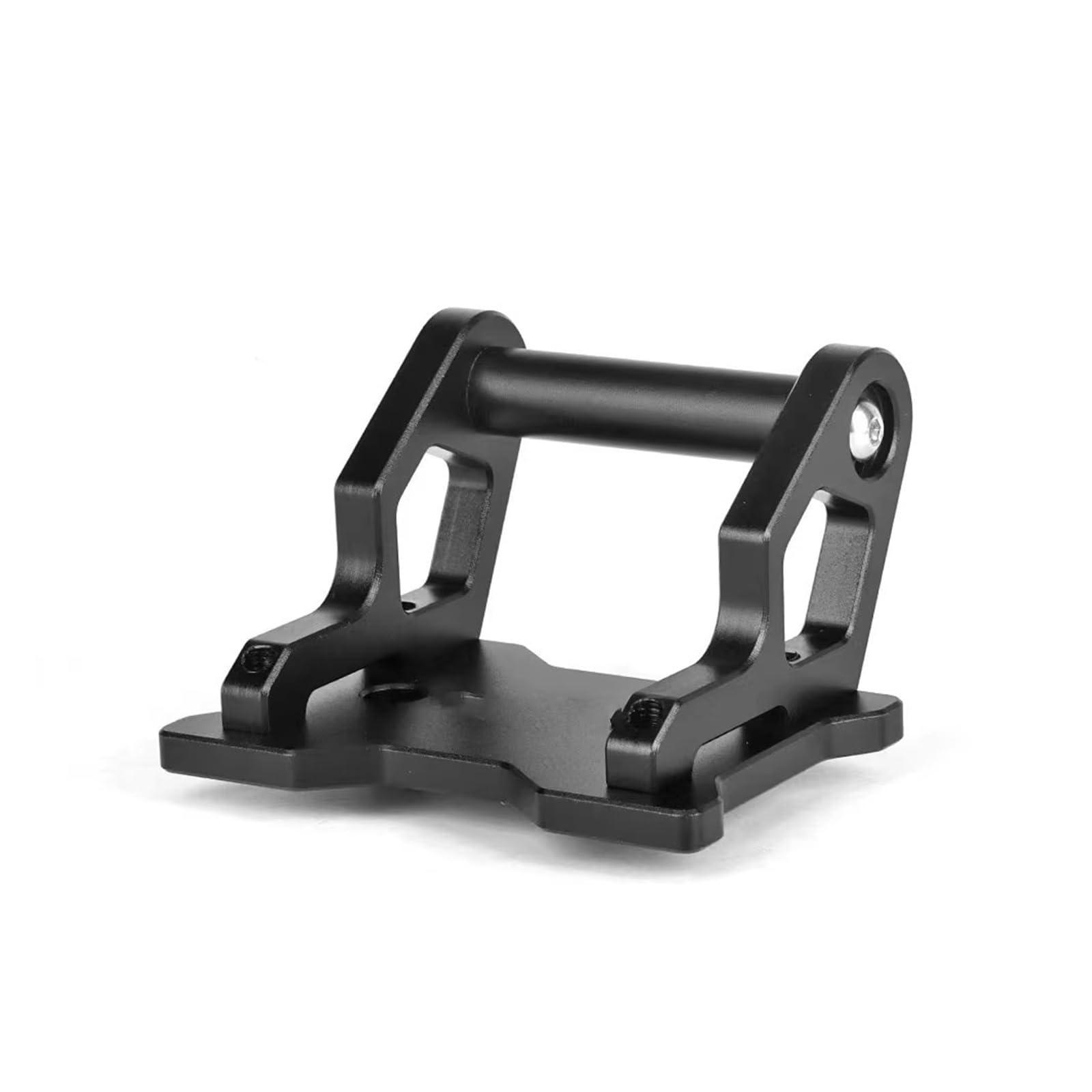 GPS Navigation Motorradhalterung Für CFMOTO Für 450 MT 2024 2025 Motorrad GPS Telefon Halter Stehen Navigation Halterung Schwarz Erweiterung Zubehör(Black -12MM) von ZJYZYQ