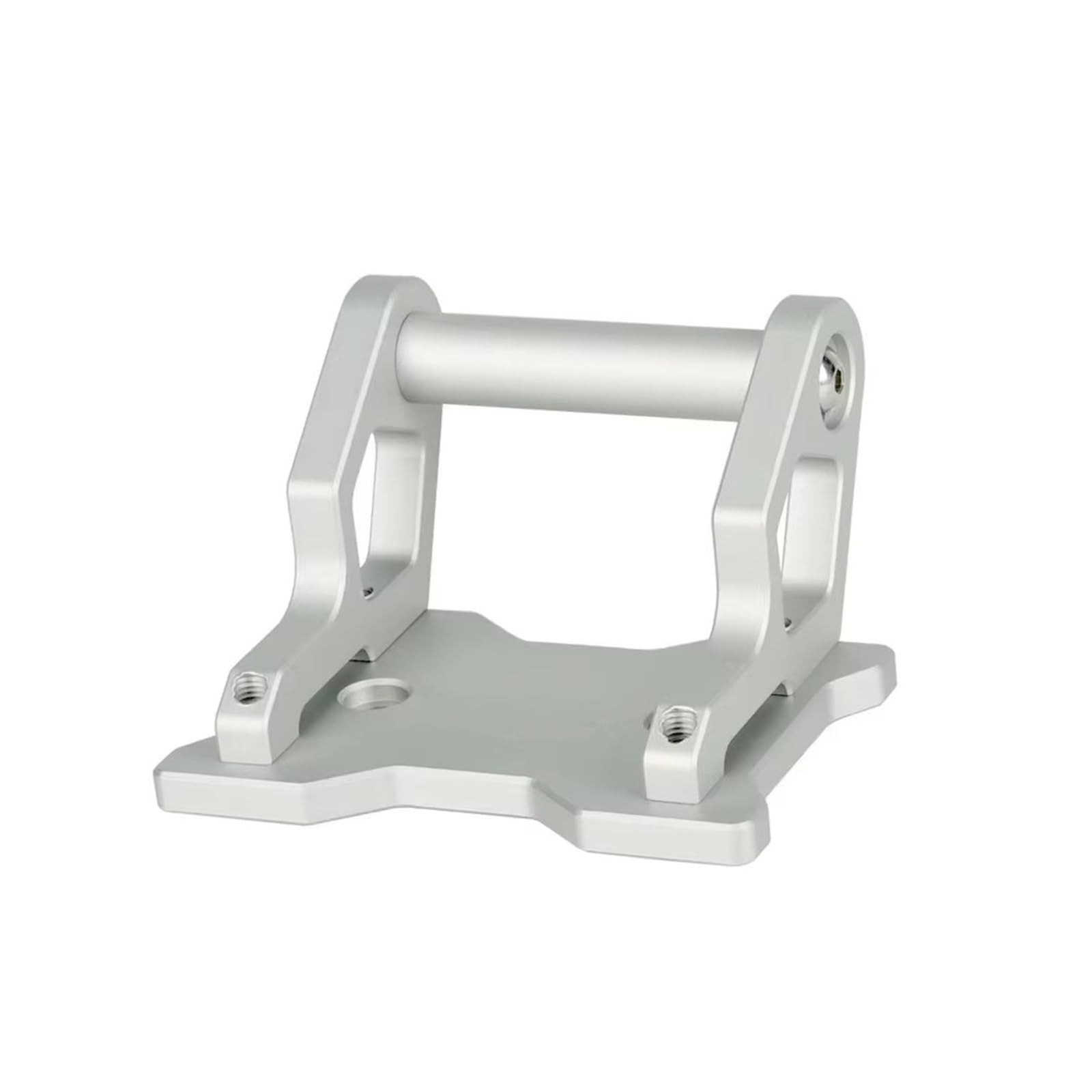 GPS Navigation Motorradhalterung Für CFMOTO Für 450 MT 2024 2025 Motorrad GPS Telefon Halter Stehen Navigation Halterung Schwarz Erweiterung Zubehör(Silver -12MM) von ZJYZYQ