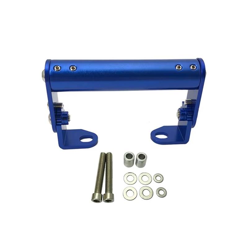 GPS Navigation Motorradhalterung Für NC750X Für Suzuki DL650 Für Kawasaki Motorrad Telefon Halter Stehen GPS Navigation Platte Halterung(Blue) von ZJYZYQ